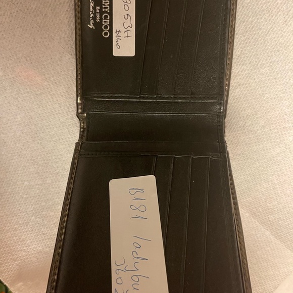 059053H YV Jimmy Choo Wallet Brown Leather - Picture 4 of 6